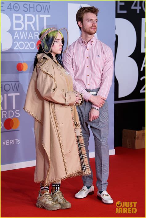 Billie Eilish Matches Her Nails To Her Burberry Outfit At Brit Awards
