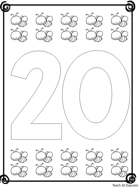 21 Printable Number Coloring Book Worksheets Made By Teachers