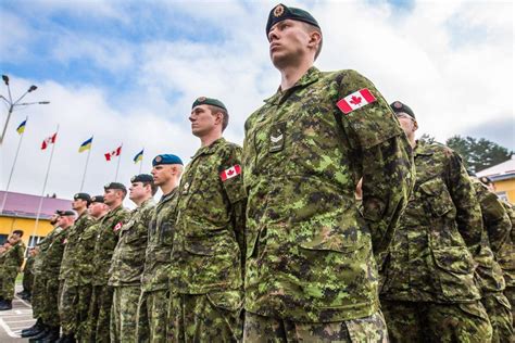 Canadian Troops Arrive In Ukraine To Train Soldiers Fighting