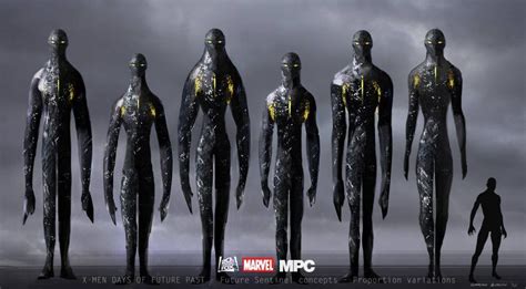 X Men Days Of Future Past Sentinel Concept Designs By Maciej Kuciara