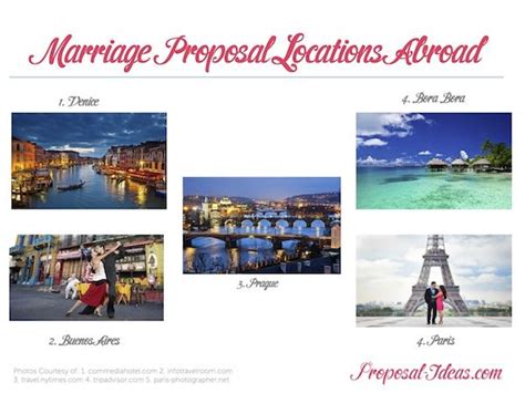 Proposing Abroad Top 5 Marriage Proposal Locations Proposal Ideas