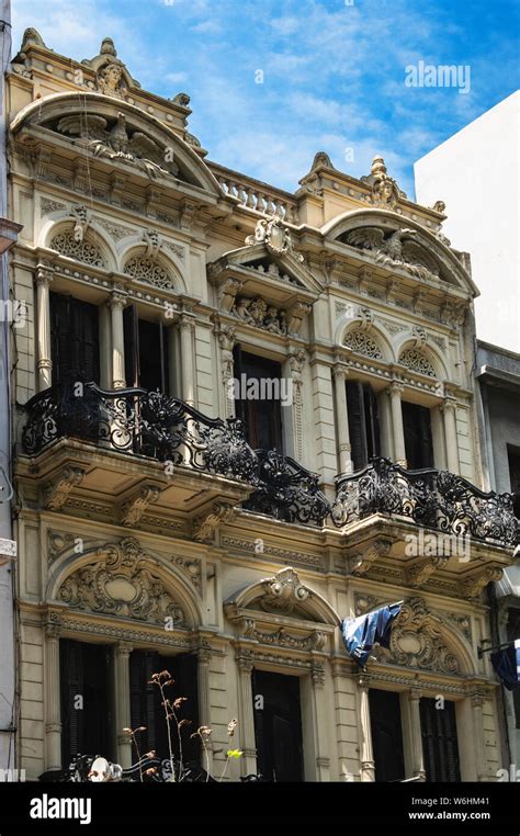Landmarks And Beautiful Buildings In Montevideo Uruguay The