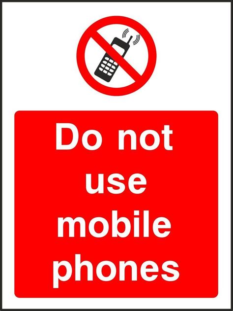 Do Not Use Mobile Phones Westcoast Signs Ltd The Home Of Pvc Banners