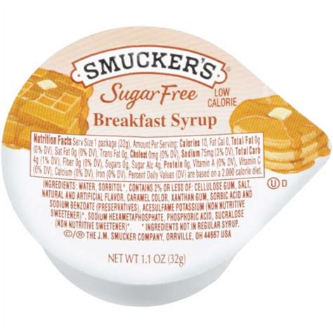 Smuckers Sugar Free Breakfast Syrup 11 Oz Food 4 Less