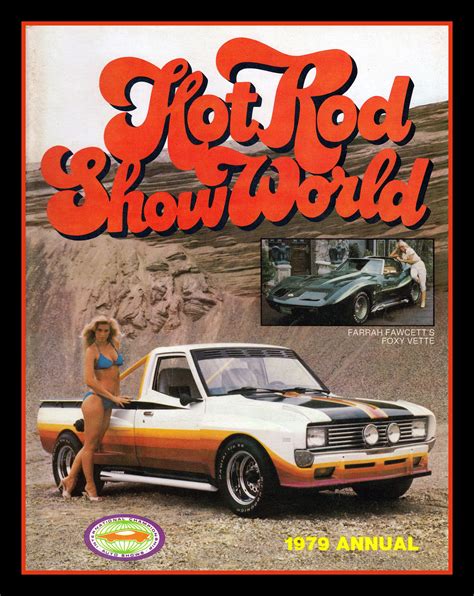 Hot Rod Show World Program 1979 Custom Cars Hot Rods Datsun Pickup