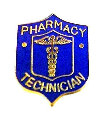 Pharmacy Technician Lapel Pin Rx Caduceus Medical Emblem 946