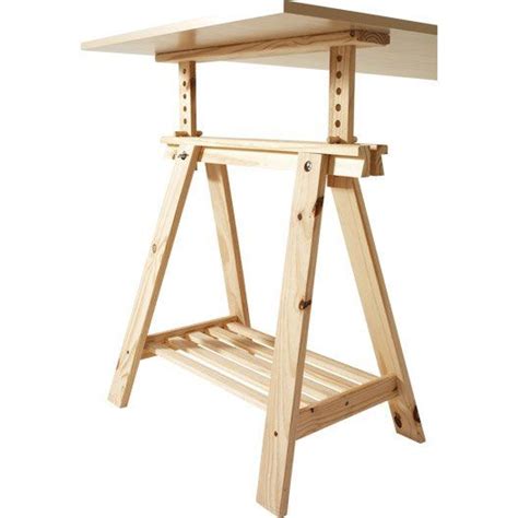 tréteau pin architecte 70x21 6 cm pour charge utile de 100 kg diy table saw woodworking