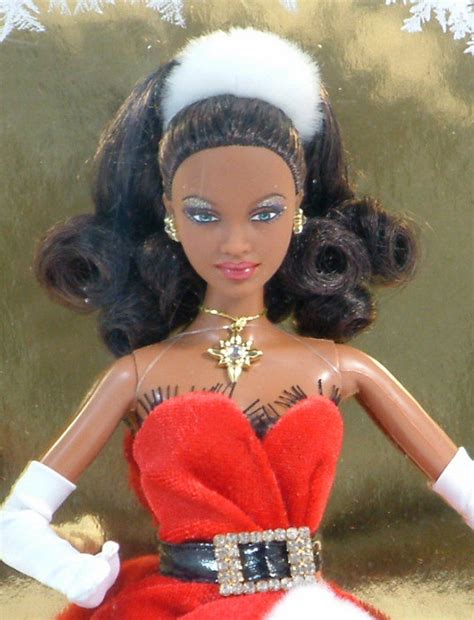2007 Holiday Barbie Barbie Girl Black Barbie Holiday Barbie