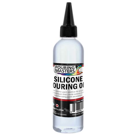 Us Art Supply Silicone Pouring Oil 6 Ounce 100 Silicone For