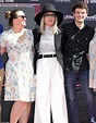 Diane Keaton, 76, with kids Dexter, 27, and Duke, 22 at hands and foot ...