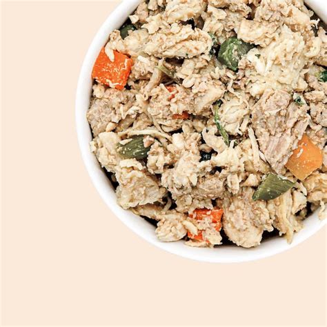 Nom nom meals are cooked weekly in the company's local kitchen, individually proportioned, tailored to meet the specific nutrition needs of each dog and cat, and ready to serve with no prep. Fresh food for dogs and cats, delivered - Nom Nom