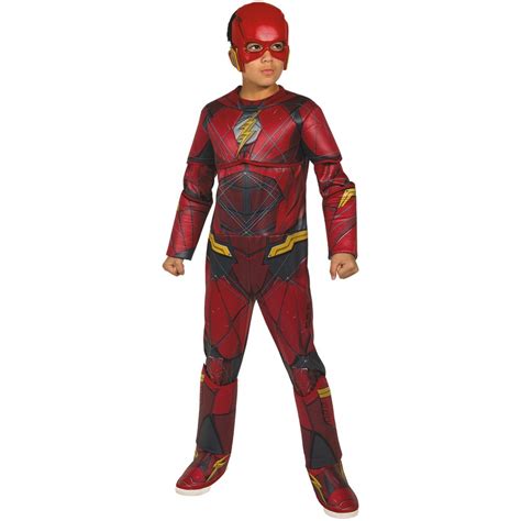 The Flash Deluxe Costume Size 6 8 Big W