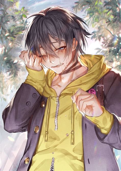 Pin By Animemcmanic On Hypnosis Mic Anime Crying Anime Boy Crying