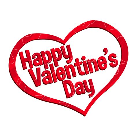 Happy Valentine S Day Heart 552221 Vector Art At Vecteezy