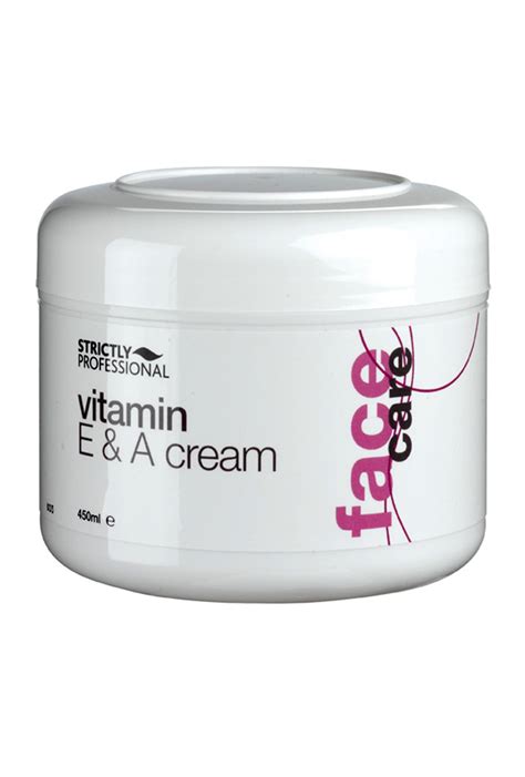 Strictly Professional Face Care Vitamin E And A Cream 450ml Hair Shop Online