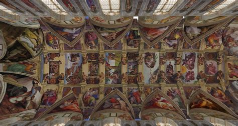 The sistine chapel ceiling is a work of art like no other. The Sistine Chapel in Second Life | Around the Grid