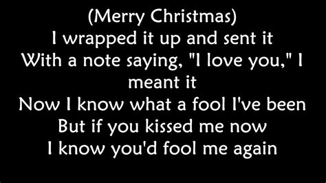 Last Christmas Lyrics Ohnonie Hq Youtube
