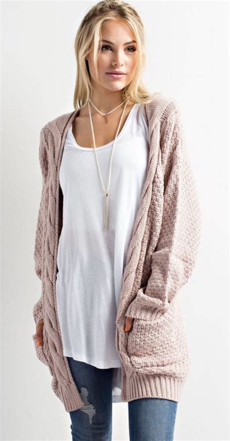 Cozy Cardigan Thick Cable Knit Sweater With Images Winter Knit