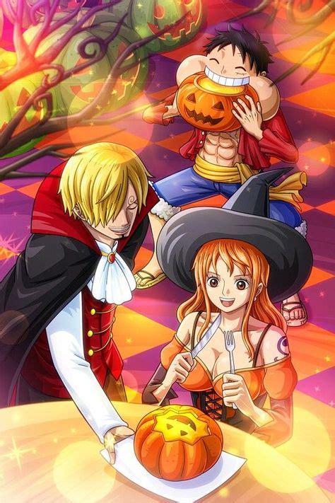 Meme Luffy Est Son équipage Fête Halloween One Piece Manga One Piece