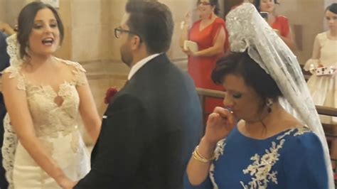 Novia Canta A Su Marido En El Altar Youtube