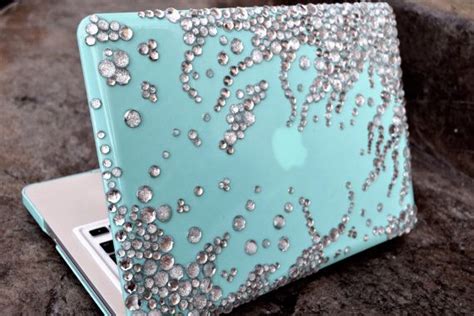 Rhinestone Macbook Laptop Shell Color Rhinestone Splash Etsy