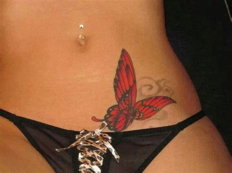 I Want A Butterfly Tatt Crotch Tattoos Pelvic Tattoos Tattoos