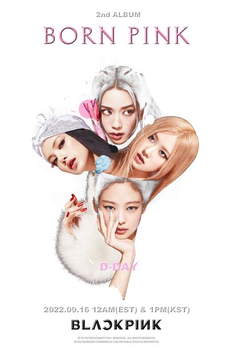 Update Blackpink Excites With Mesmerizing “born Pink” D Day Poster Soompi