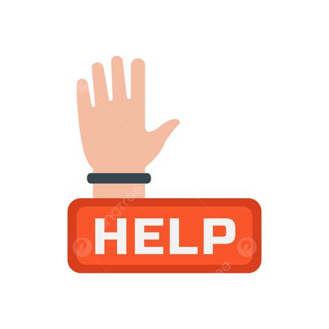 Help Vector Help Hand Helping Hand Png And Vector With Transparent