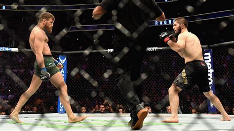 Chaos Erupts After Khabib Nurmagomedov Chokes Out Conor Mcgregor At Ufc