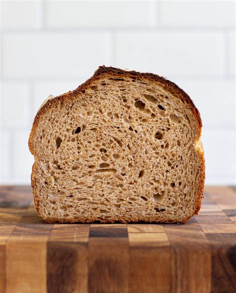 Whole Wheat Sourdough Bread Foodbyjonister