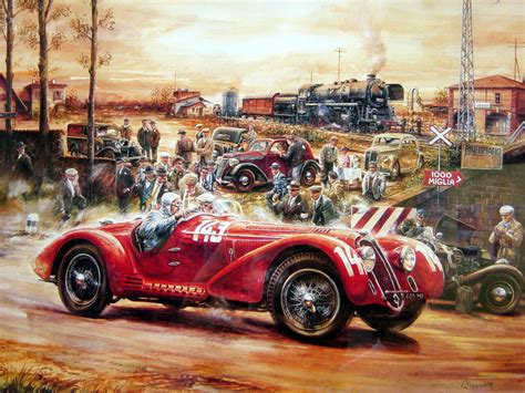 46 Vintage Race Car Wallpaper On Wallpapersafari