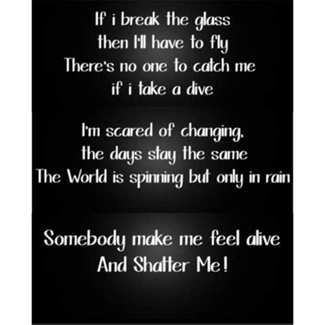 I just realized one day that i was so unhappy. Lindsey Stirling ft. Lzzy Hale- "Shatter Me" Such an amazing song by two amazing women