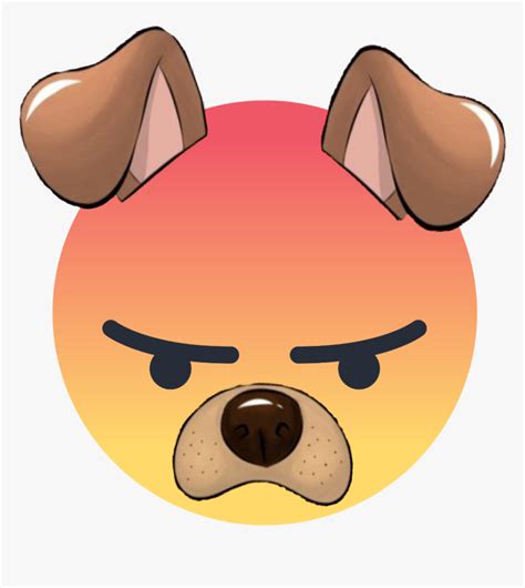Transparent Annoyed Clipart Angry Dog Emoji Hd Png Download