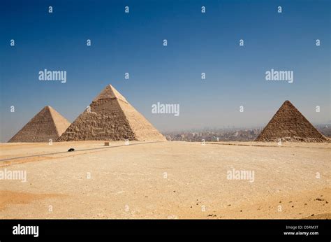 Complexe La Grande Pyramide De Gizeh En Egypte Photo Stock Alamy