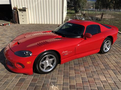 19k Mile 1997 Dodge Viper Gts For Sale On Bat Auctions Sold For
