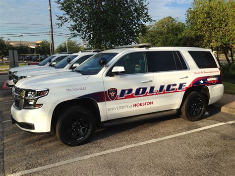 University Of Houston Police Department Chevy Tahoe Police Vehicles