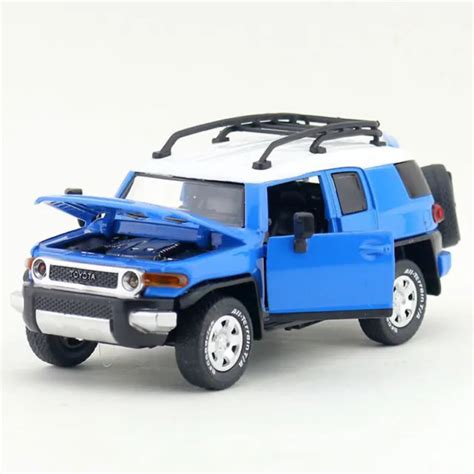 132 Scale Toyota Fj Cruiser Model Car Diecast Toy Pull Back Cars Kids