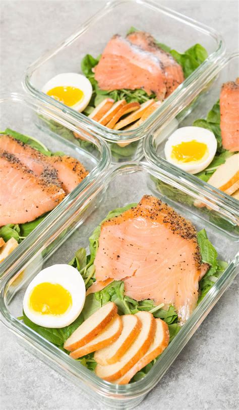 There are two common methods of smoking salmon salmon can be cold smoked or hot smoked, dry brined or cured in a liquid brine. Smoked Salmon & Bagel Chips Breakfast Meal Prep Recipe