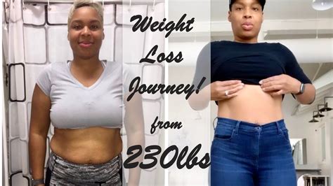 Weight Loss Journey From 230lbs Youtube