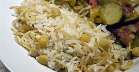 Alf Cooks Vegetarian Arab Style Rice With Vermicelli And Chickpeas