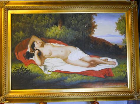 Oil On Canvas NUDE Unsigned Circa Century Collectors Weekly