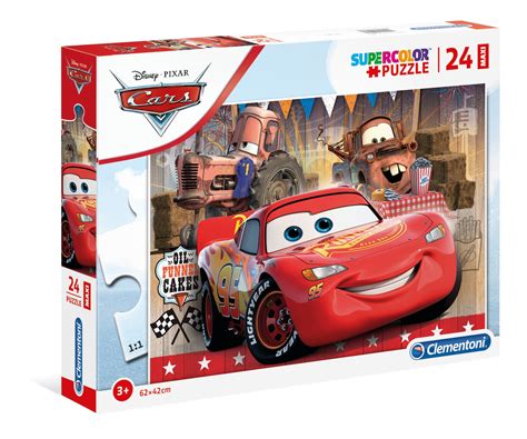 Disney Pixar Cars 24 Pcs Supercolor Puzzle Clementoni