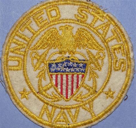 Ww Ii Us Navy Patch Us Patches Jessens Relics Military Memorabilia