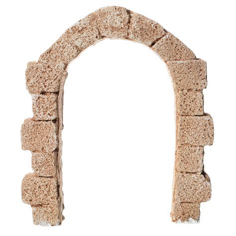 With a diy door upgrade, we turned our sad beige doors and brass hardware into fun and expensive looking features. Arch door in plaster for nativities, 15x13cm | online ...