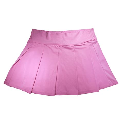 Stretchy Pleated Mini Skirt Pink Janets Closet