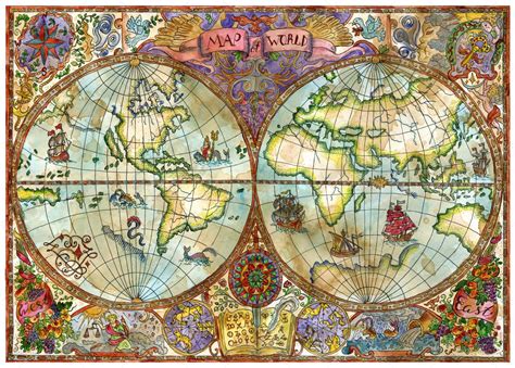 World Atlas History Map