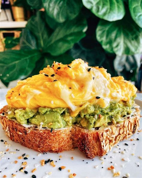 Loaded Avocado Toast With Soft Scrambled Eggs By Fitandwellmedgal