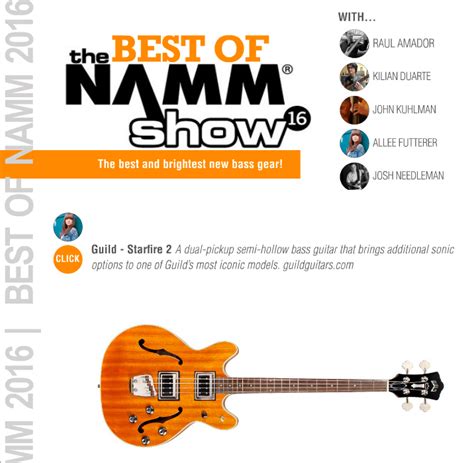 Bestofnammbassmusicianmagazine Guild Guitars