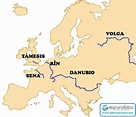Principales ríos de Europa (con mapa) | Saber es práctico