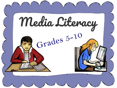 Teaching Ideas for Media Literacy | Classroom Timesavers by Worksheet Place